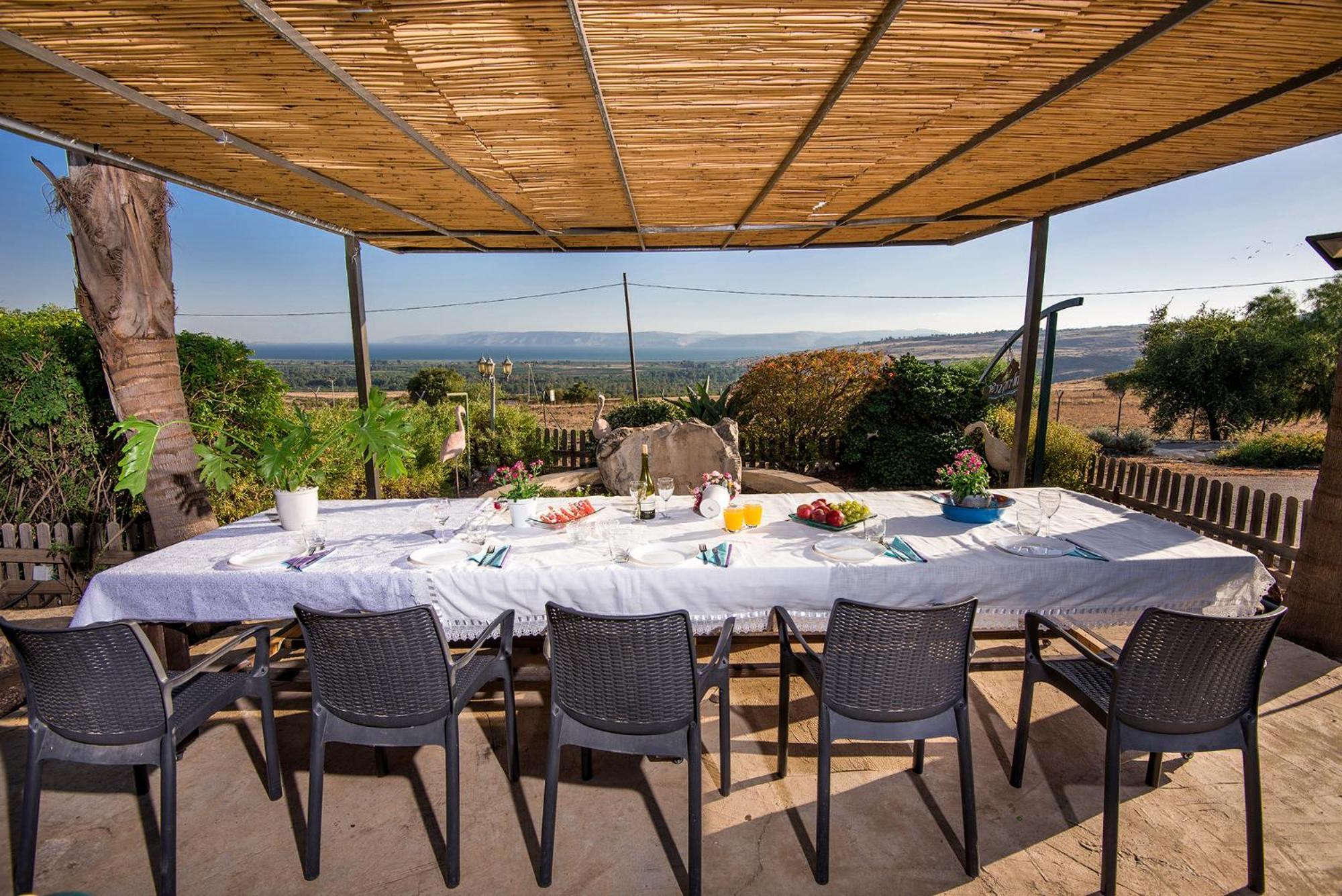 Vila כחול ירוק בכפר CChad Nes Exteriér fotografie